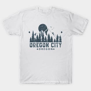 Oregon City Oregon Mountain Sight T-Shirt